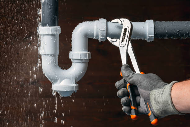 Professional Leak Detection technician working in Lakeville, MA